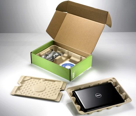 Dell bambioo sustainable packaging